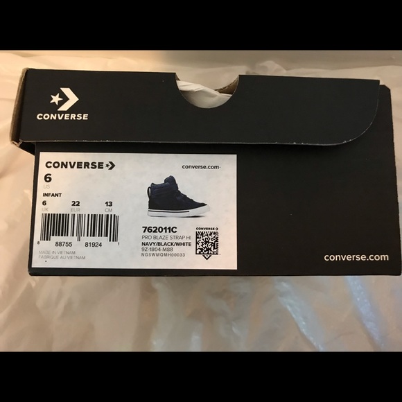 Converse Pro Blaze Stap Hi Toddler size 6 - Picture 5 of 5